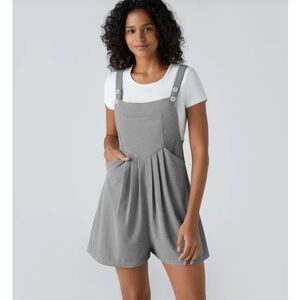 HALARA Charcoal Sleeveless Romper